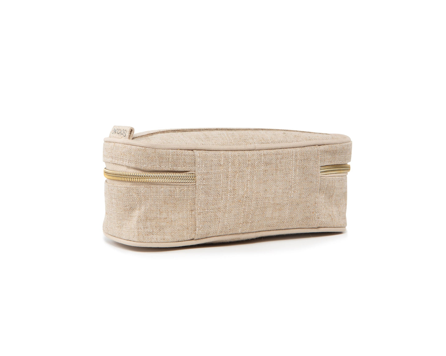 Ecru Petite Trousse à maquillage