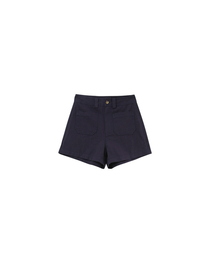 Nola Marine - Short taille haute en coton