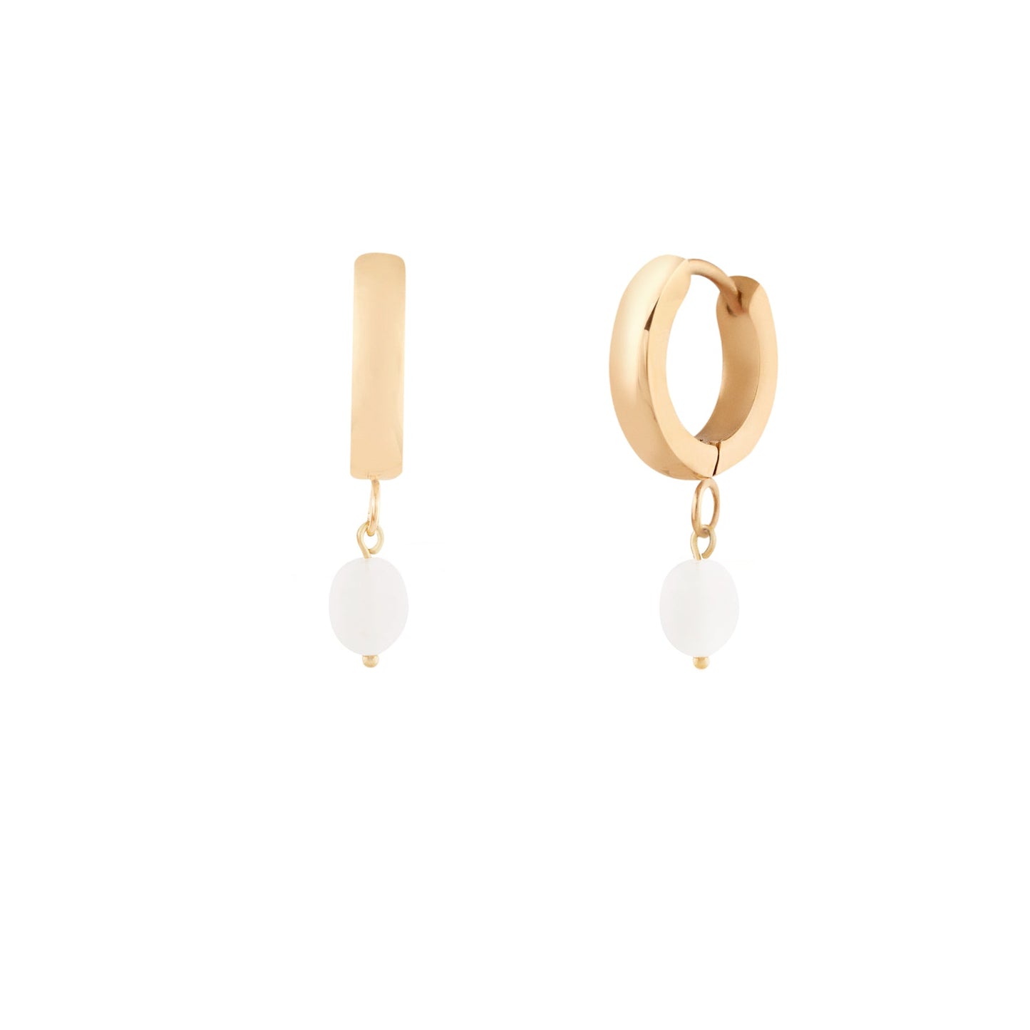 Rosé Or Boucles d'oreilles