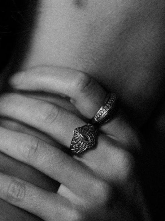 God's Home Bague Argent