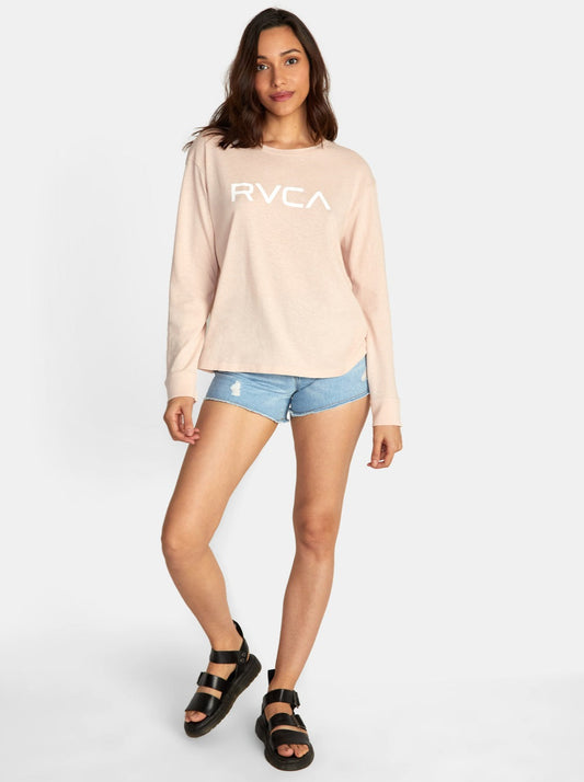 Sous pull rose léger ample en coton