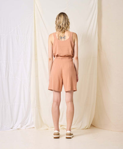 Lorena Rose - Bermuda en lin et viscose
