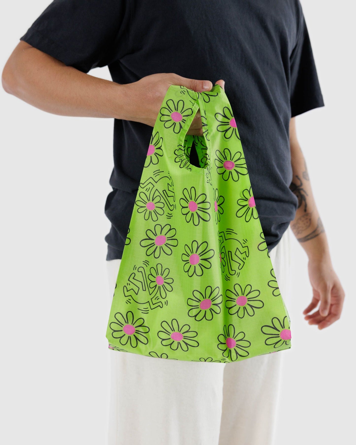 Baby Keith Haring Flower Sac réutilisable