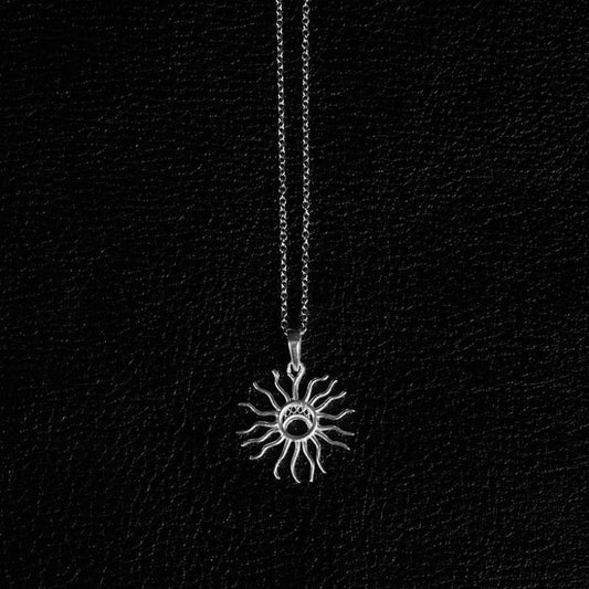 Le Soleil Argent Collier