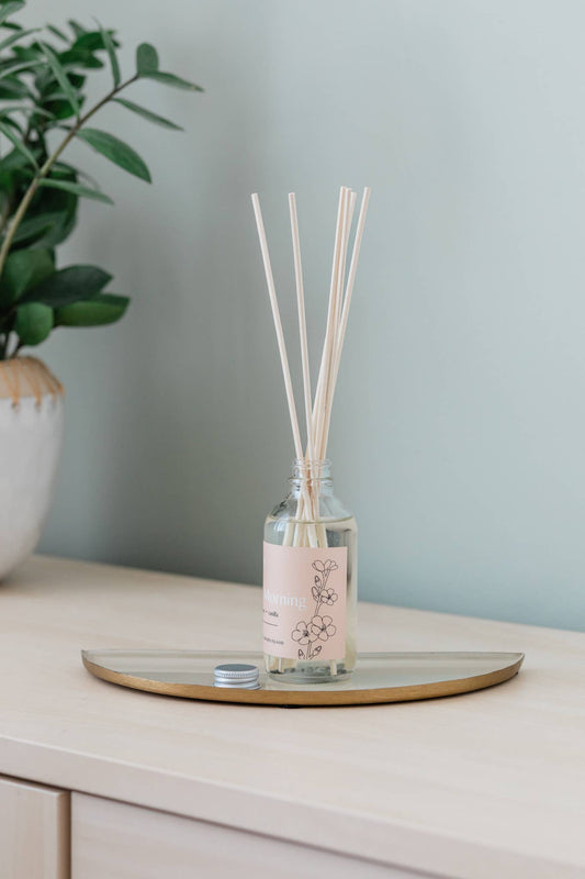 Dimanche matin - Diffuseur à roseaux parfum linge frais longue durée