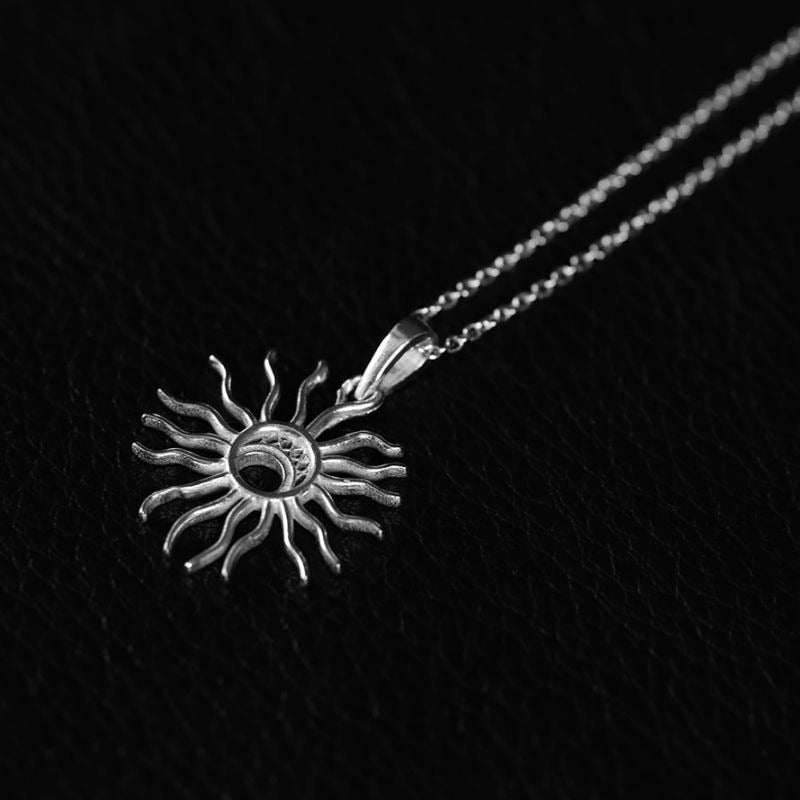 Le Soleil Argent Collier