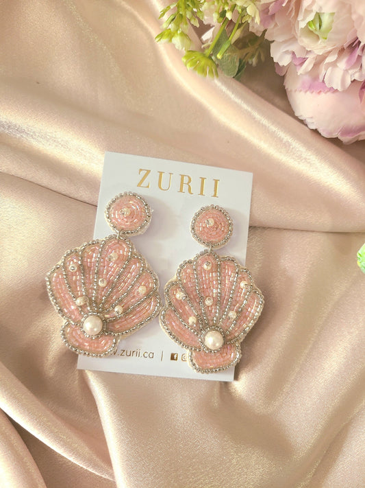 Seashell Pink Boucles d'oreilles