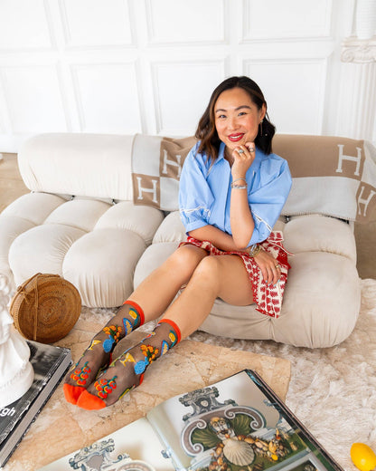 Chaussettes transparentes La Dolce Vita Qualité Supérieure