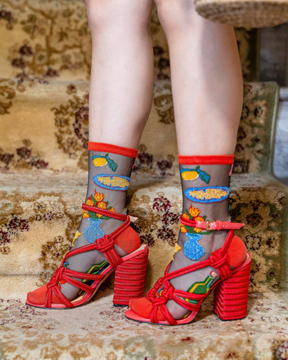 Chaussettes transparentes La Dolce Vita Qualité Supérieure