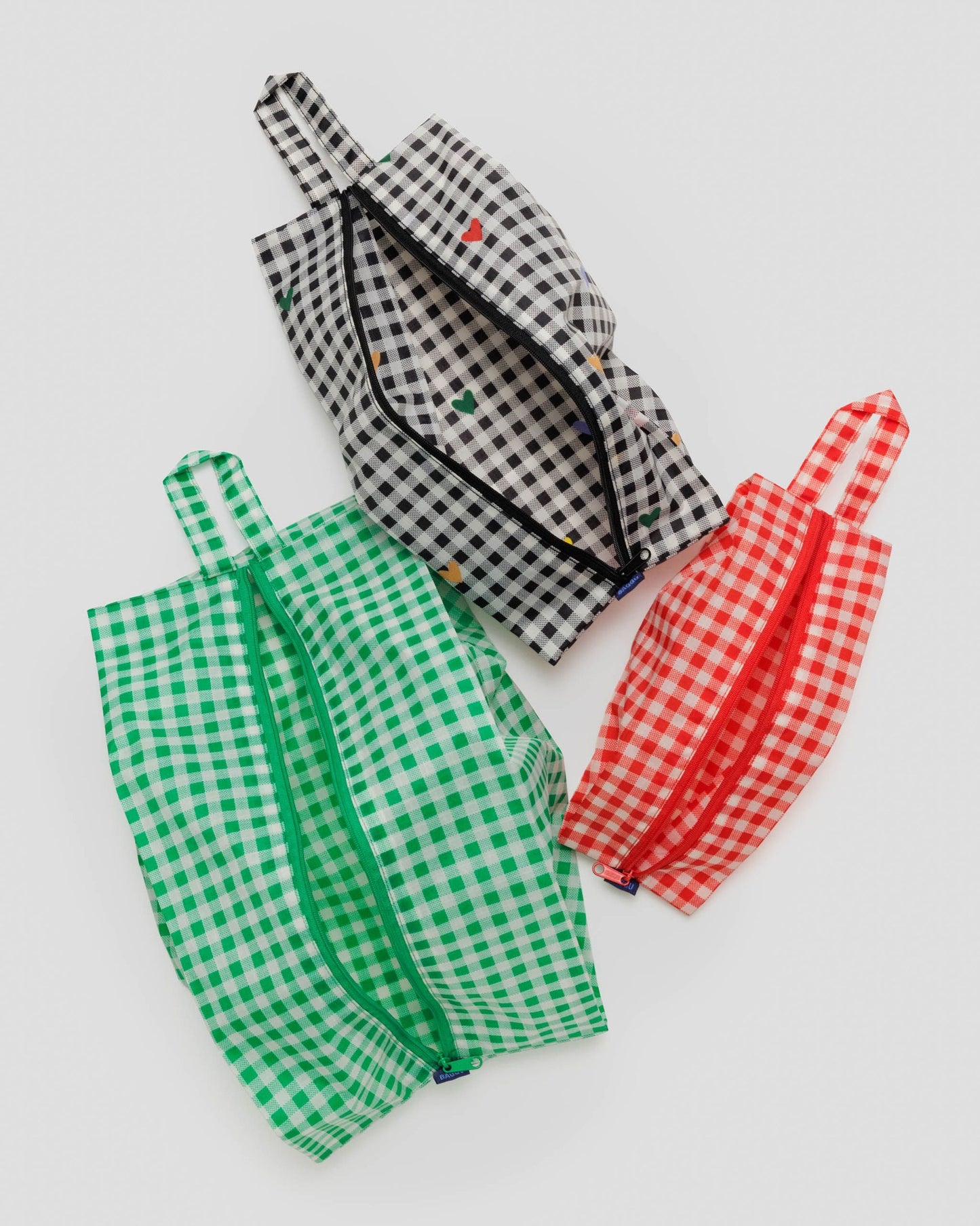 3D Gingham Pochette de rangement