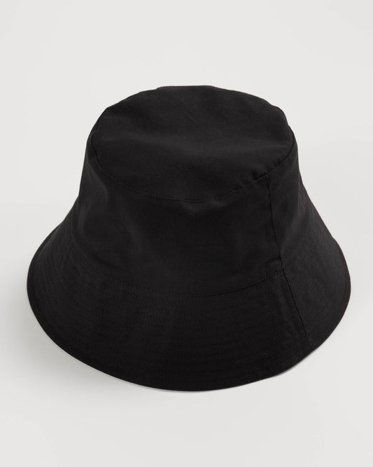 Bucket Noir Chapeau