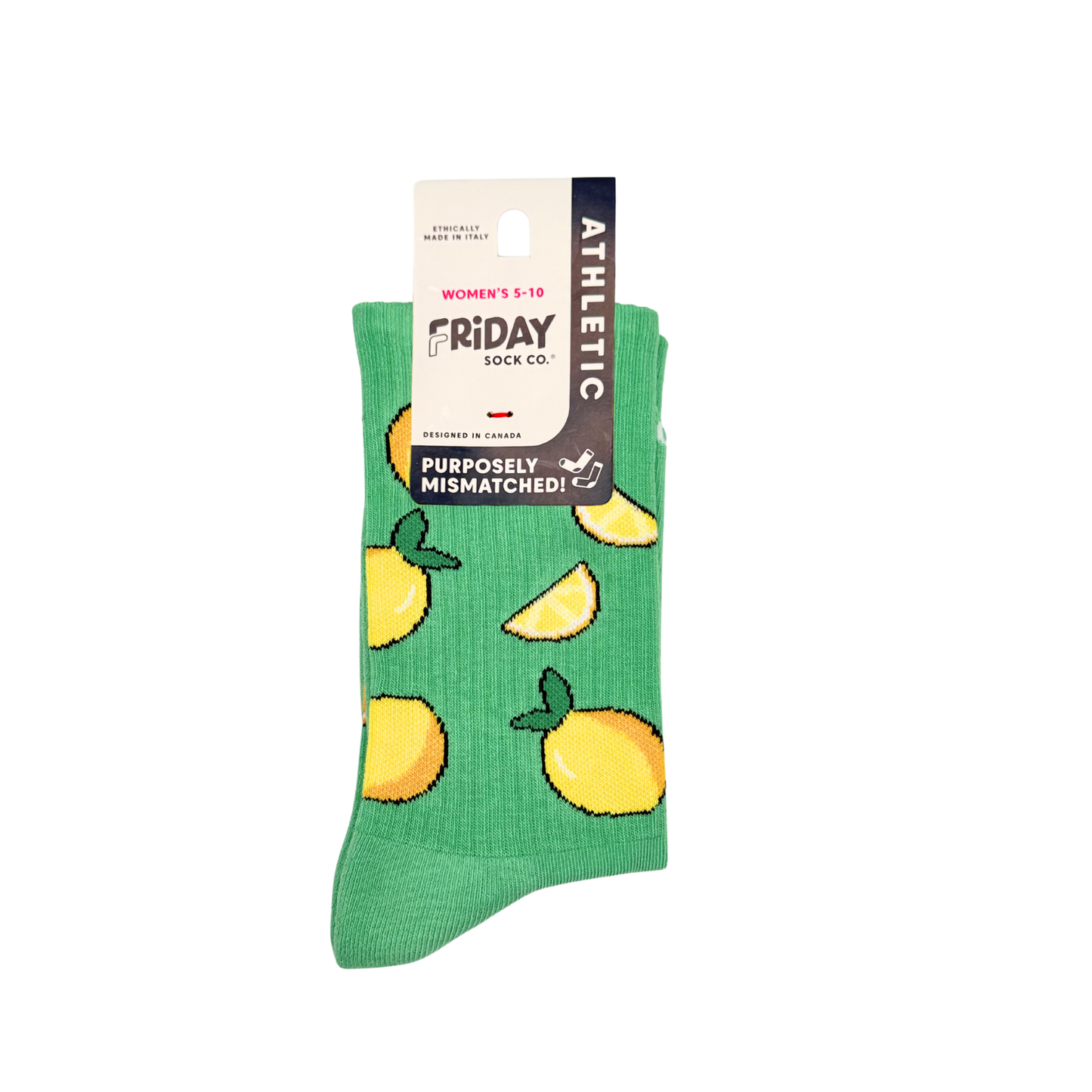 Chaussettes citron et orange