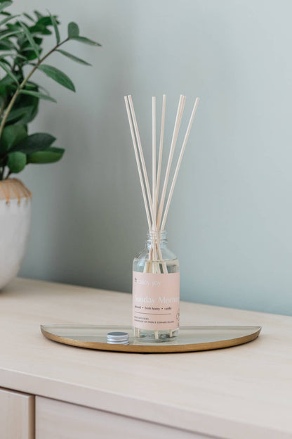 Dimanche matin - Diffuseur à roseaux parfum linge frais longue durée