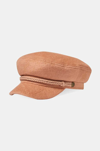 Casquette rose en laine
