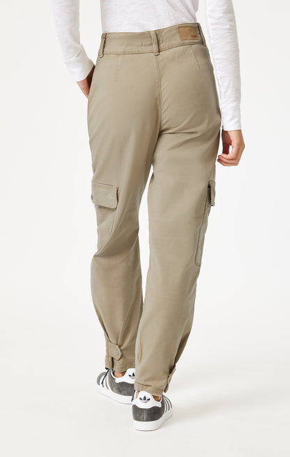 Lilliane Beige - Pantalon utilitaire