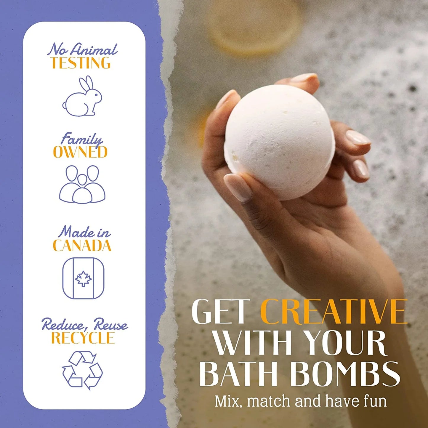 DIY Bombes de bain - Kit adulte à faire soi-même