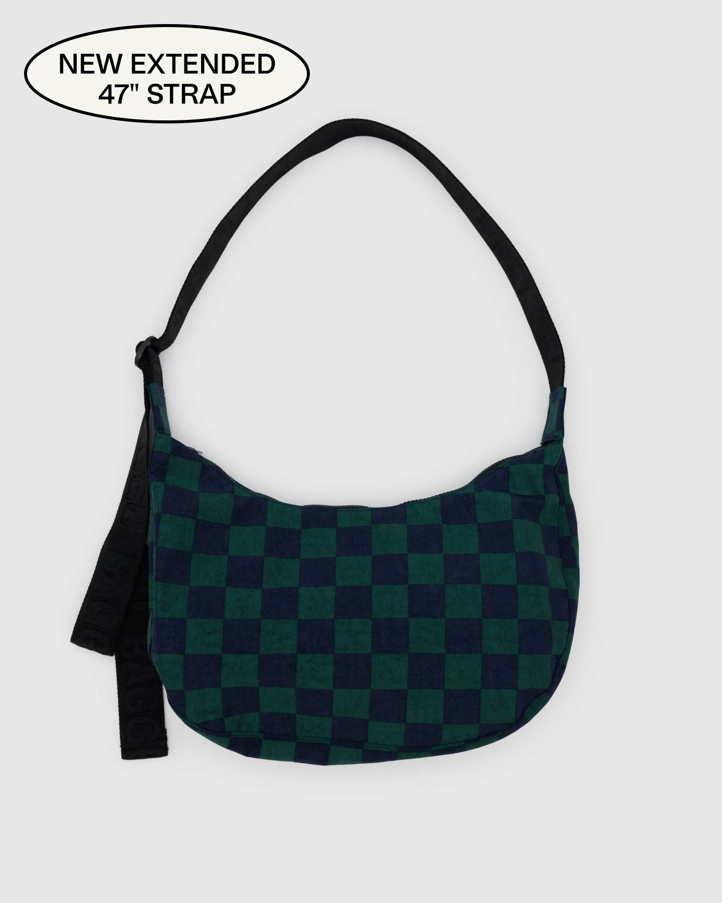 Crescent Medium Damier vert Sac bandoulière