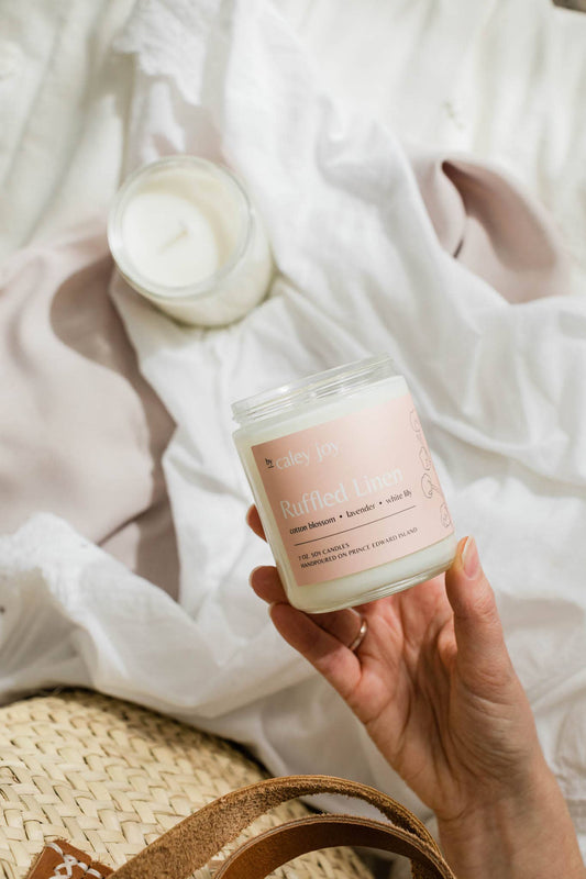 Lin à volants | Bougies artisanales