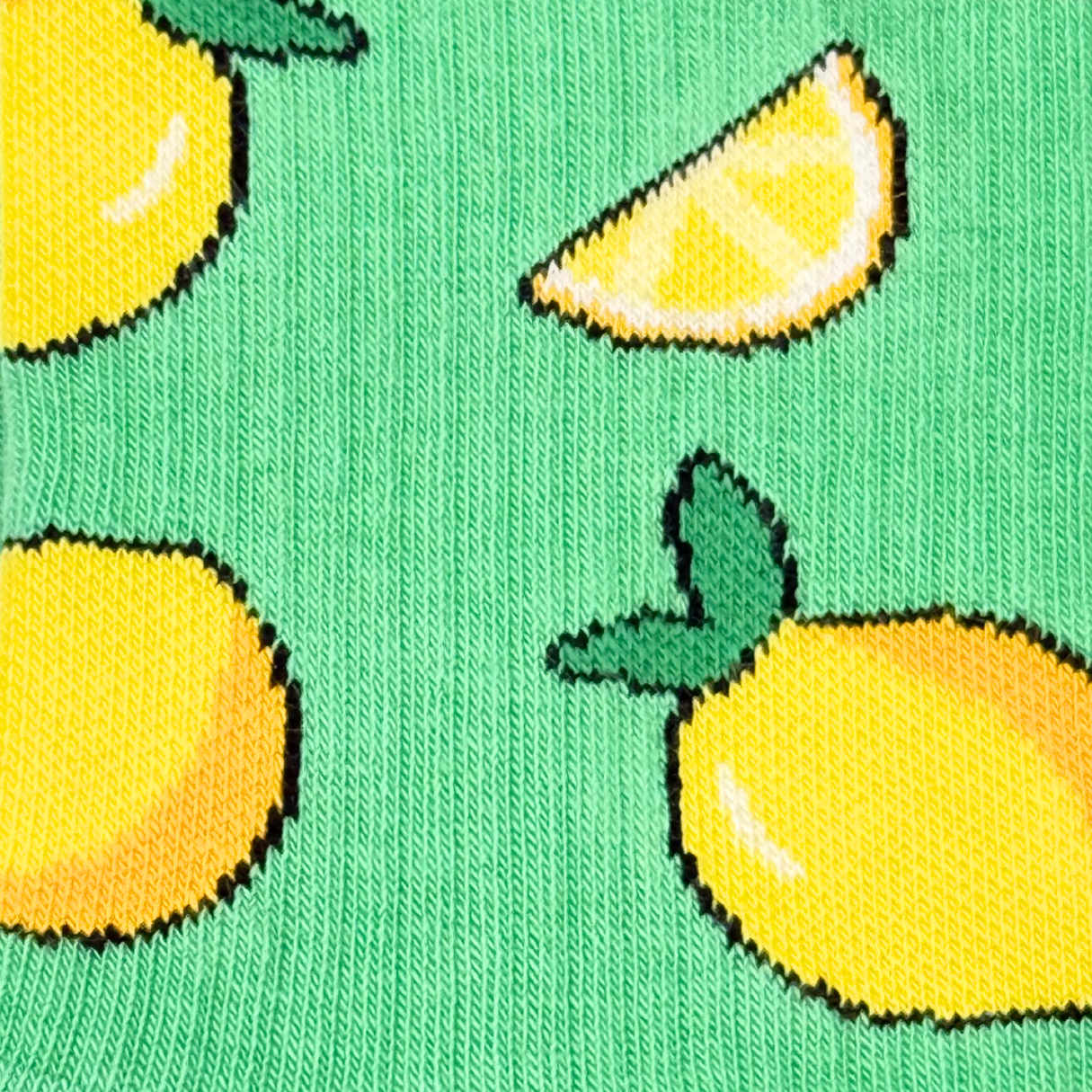 Chaussettes citron et orange