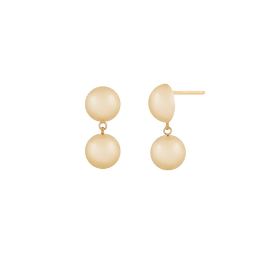 C'est la vie Or - Boucles d'oreilles vintage