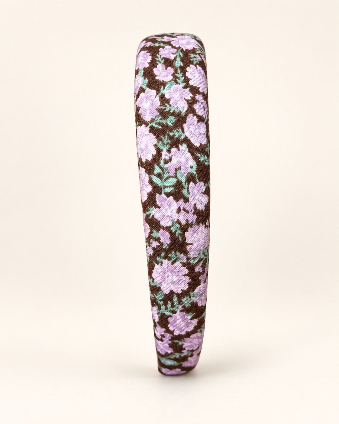 Serre-tête floral - Accessoire cheveux rembourré au style romantique