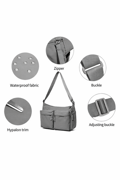 Paolo 3 Couleurs - Sac à bandoulière utilitaire & pratique