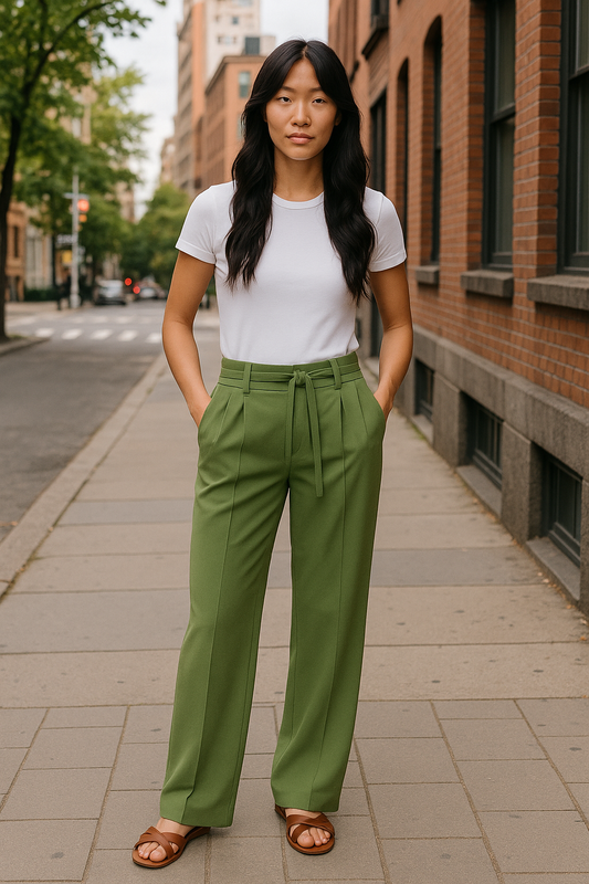 Tate Amalfi Aneth Pantalon Jambes larges