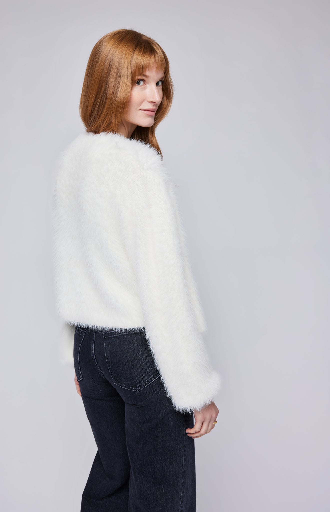 Katherine Crême Cardigan extra-doux