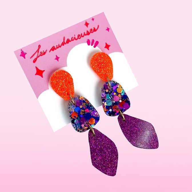 Gisèle Marée Haute Boucles d'oreilles