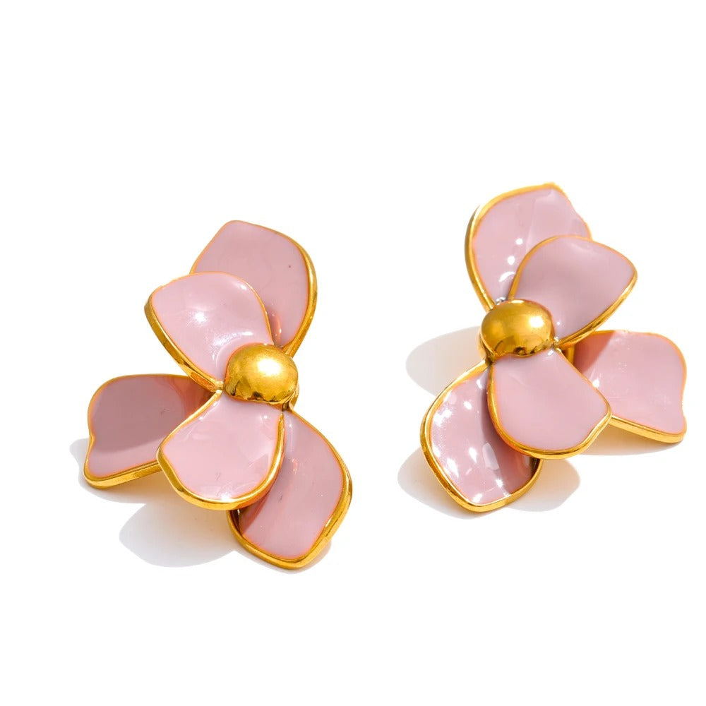 Iris Boucles d'oreilles