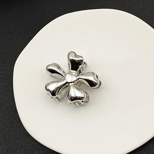Fleur Argent Pince