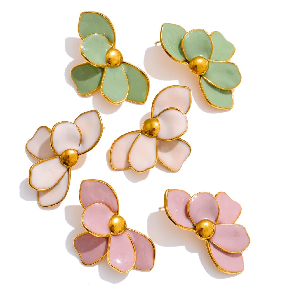 Iris Boucles d'oreilles
