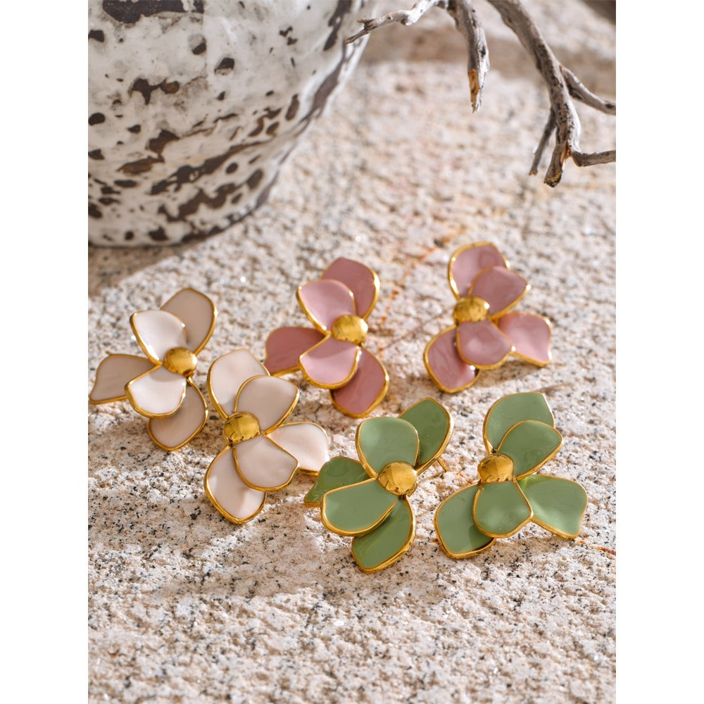 Iris Boucles d'oreilles