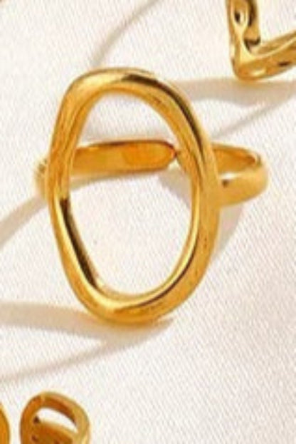 Foraine Or - Bagues modernes ajustables
