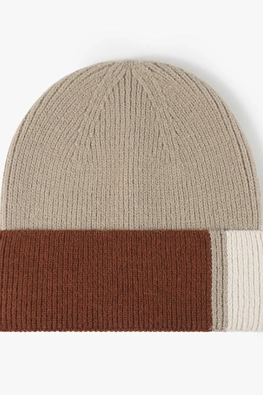 Marie - Bonnet block coloré