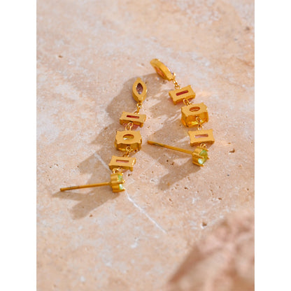 Apolina Or Boucles d'oreilles