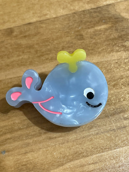 Animaux de la Mer Mini Pinces à cheveux en acétates colorés