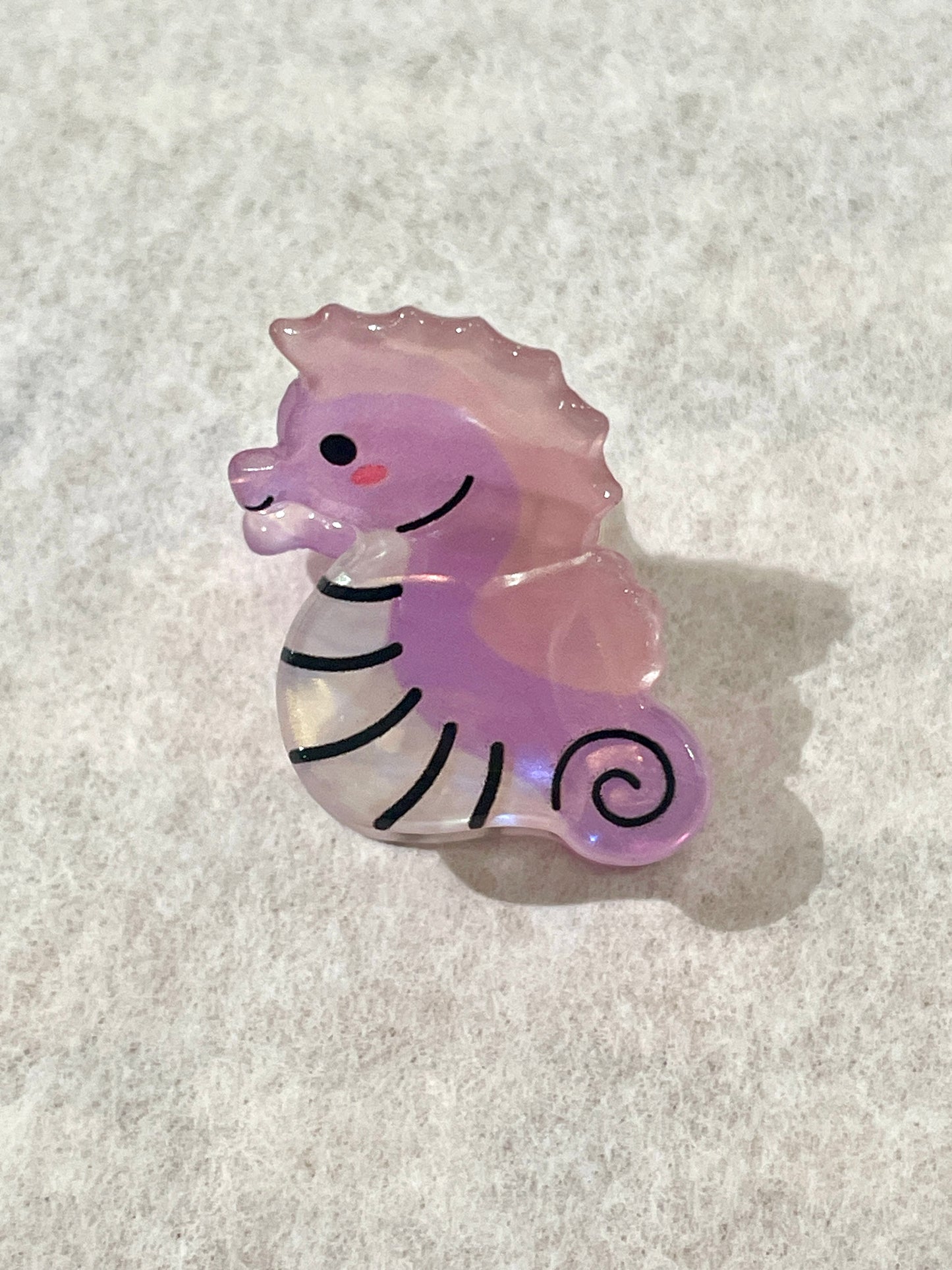 Animaux de la Mer Mini Pinces à cheveux en acétates colorés