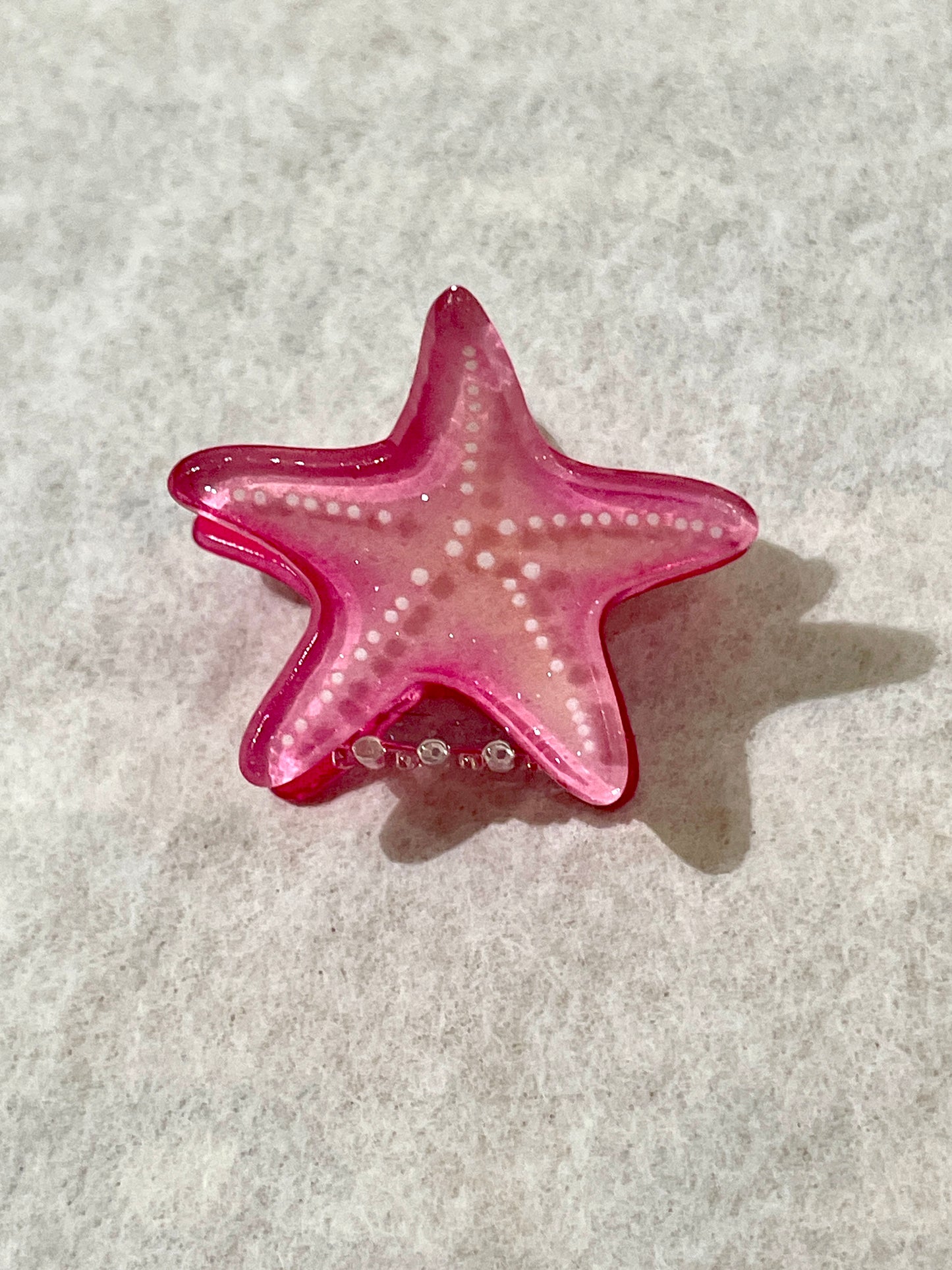 Animaux de la Mer Mini Pinces à cheveux en acétates colorés