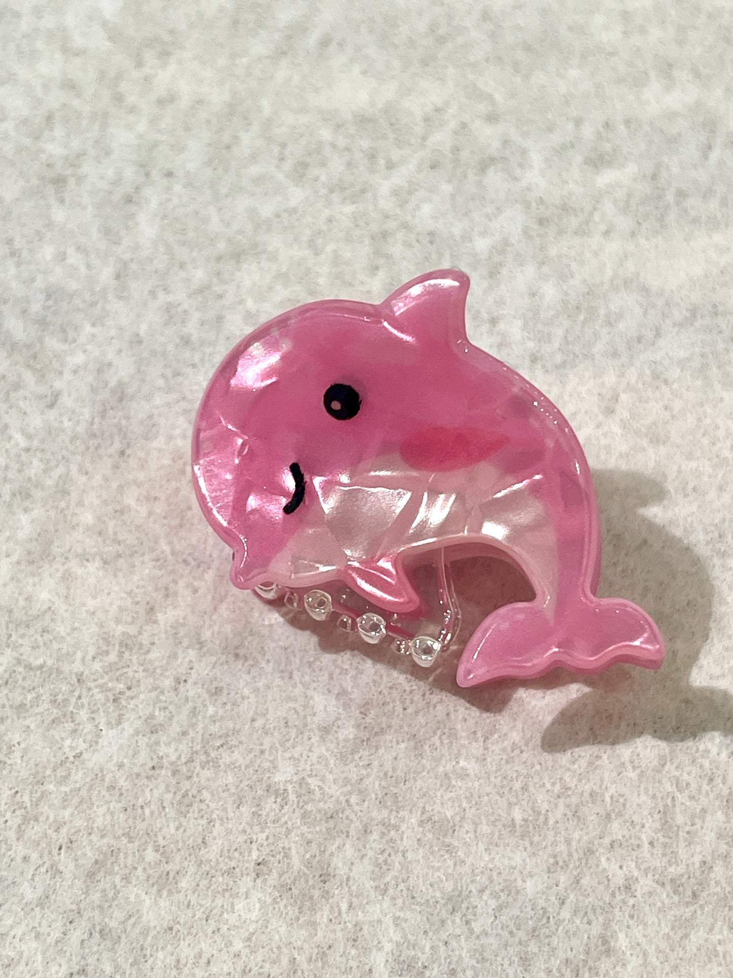 Animaux de la Mer Mini Pinces à cheveux en acétates colorés