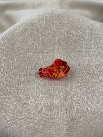 Animaux de la Mer Mini Pinces à cheveux en acétates colorés