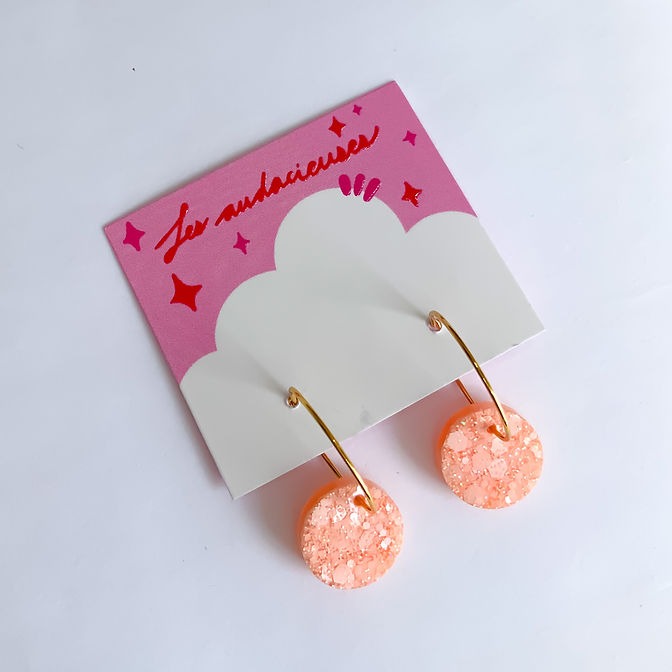 Lisette Peachy Boucles d'oreilles