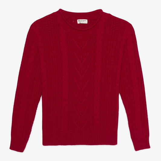 Marius Rouge Pull en coton