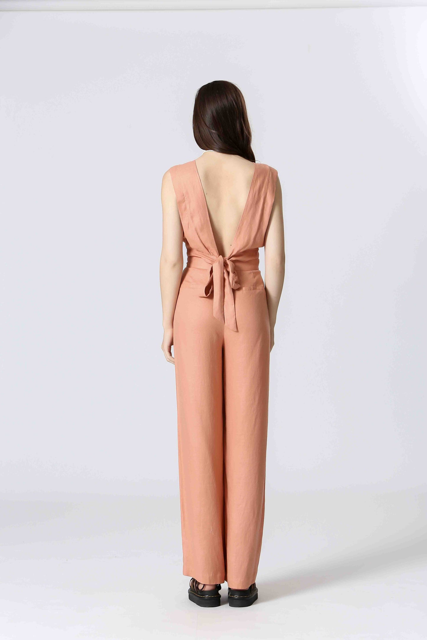 Mako Pantalon Pêche en Lin
