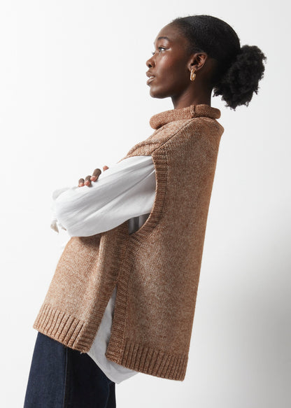 Clara Latté - Poncho en coton