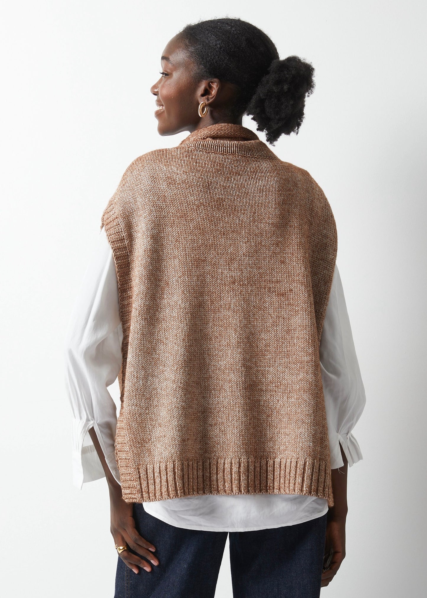 Clara Latté Poncho en coton