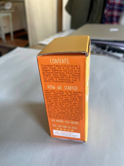 Kit de fabrication de mini baume à lèvres - Fabrique 2 - 95 % sans plastique