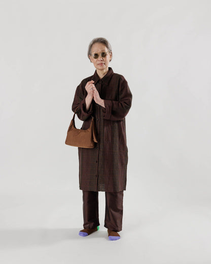 Shoulder Mini Brown Sac