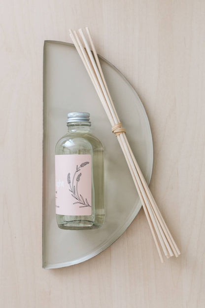 Lumière nettoyante - Diffuseur à roseaux parfum linge frais longue durée