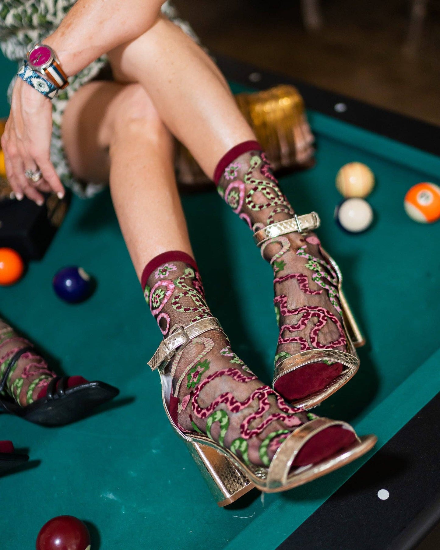 Serpentine - Chaussettes transparentes